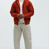 Sudadera Tyson Western Zip Up - Rojo