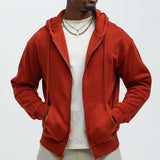 Sudadera Tyson Western Zip Up - Rojo