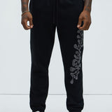 Pantalón Jogger Tyson Fly High Oversized - Negro