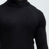 Suéter DeAngelo Turtleneck - Negro