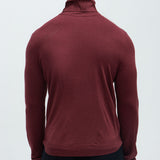 Suéter DeAngelo Turtleneck - Vino Tinto