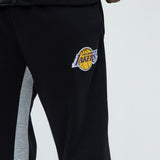 Pantalón Deportivo Lakers Backboard Skinny Flare - Negro/Morado
