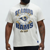 Camisa De Manga Corta Rams Upfront - Blanco