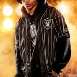 Camisa Top Raiders Baseball - Negro