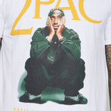 Camisa De Manga Corta Tupac Until The End Of Time - Blanco