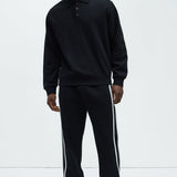 Camisa Polo Tyson Fleece Long Sleeve - Negro