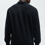 Camisa Polo Tyson Fleece Long Sleeve - Negro