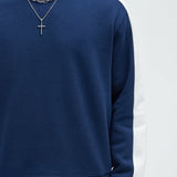 Sudadera Tyson Drayton Tyson Contrast - Azul Marino/Combinado