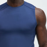 Camiseta Vital Compression Cut Off - Azul
