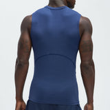 Camiseta Vital Compression Cut Off - Azul