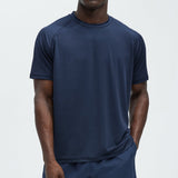 Camiseta Vital Active Raglan - Azul Marino