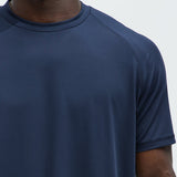 Camiseta Vital Active Raglan - Azul Marino