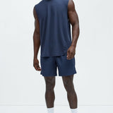 Camiseta Vital Active Cut Off - Azul Marino