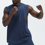 Camiseta Vital Active Cut Off - Azul Marino
