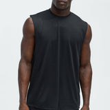 Camiseta Vital Active Cut Off - Negro