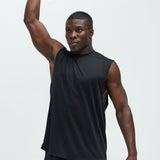 Camiseta Vital Active Cut Off - Negro