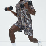 Camiseta Vital Active Raglan - Camuflaje
