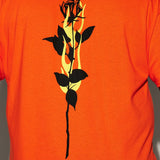 Camisa De Manga Corta Love Hurts Sometimes - Naranja