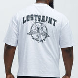 Camisa De Manga Corta Saints And Sinners Textured - Blanco