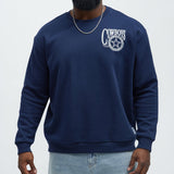 Sudadera De Cuello Redondo Cowboys - Azul Marino
