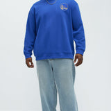Sudadera Warriors Loud Crewneck - Azul Rey