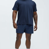 Camiseta Vital Active Raglan - Azul Marino