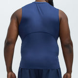 Camiseta Vital Compression Cut Off - Azul