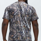 Camiseta Vital Active Raglan - Camuflaje