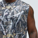 Camiseta Vital Active Cut Off - Camuflaje
