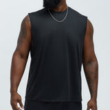 Camiseta Vital Active Cut Off - Negro