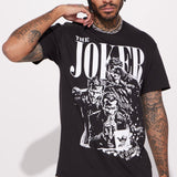 Camisa De Manga Corta The Joker Why So Serious - Negro