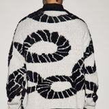 Suéter Walking A Tight Rope Mohair - Crema/Combinación