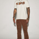 Camisa De Manga Corta Lost Paradise Angels - Hueso