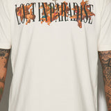 Camisa De Manga Corta Lost Paradise Angels - Hueso