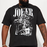 Camisa De Manga Corta The Joker Why So Serious - Negro
