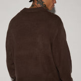 Camisa Polo Just In Time Sweater - Café