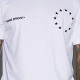 Camisa De Manga Corta Filling Vacancy Like The Brightest Star - Blanco