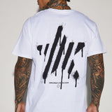 Camisa De Manga Corta Filling Vacancy Like The Brightest Star - Blanco