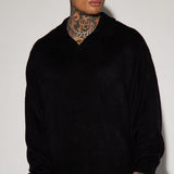 Camisa Polo Just In Time Sweater - Negro