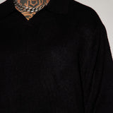 Camisa Polo Just In Time Sweater - Negro