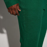 Pantalones rectos texturizados Jordan - Verde