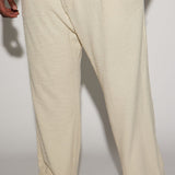 Pantalones sueltos texturizados con pliegues Jordan - Blanco Apagado