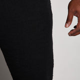 Pantalones de pierna acampanada Jordan Textured Stacked - Negro