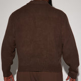 Camisa Polo Just In Time Sweater - Café