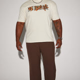Camisa De Manga Corta Lost Paradise Angels - Hueso