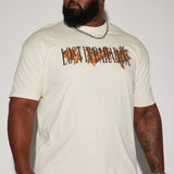 Camisa De Manga Corta Lost Paradise Angels - Hueso