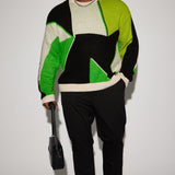 Suéter Worth It Crewneck - Verde/Combinado