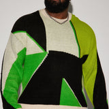 Suéter Worth It Crewneck - Verde/Combinado