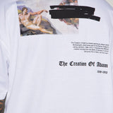 Camisa De Manga Corta Creation Of Michelangelo Oversized - Blanco