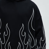 Sudadera Holgada Tyson Chase Flame - Negro/Combinado